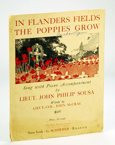 Image for In Flanders Fields The Poppies Grow - Sheet Music for Voice and Piano In Flanders Fields The Poppies Grow - Sheet Music for Voice and Piano
