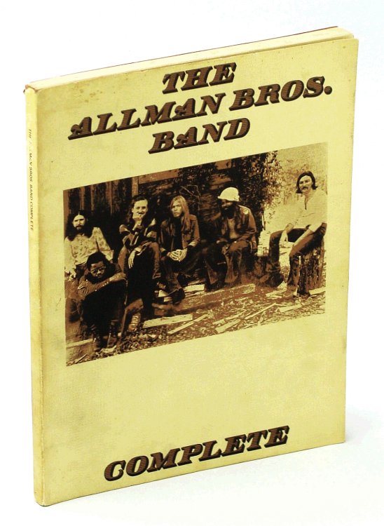 The Allman Bros. (Brothers) Band - Complete: Songbook (Song Book) With Piano Sheet Music, Lyrics and Guitar Chords