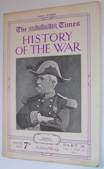 Image for The Times History of the War - Part 26, Vol. 2 February (Feb.) 16, 1915 The Times History of the War - Part 26, Vol. 2 February (Feb.) 16, 1915