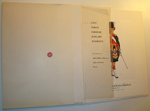Portfolio of Eight (8) Famous Canadian Highland Regiments