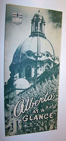 Alberta at a Glance: Promotional Fold-out Brochure