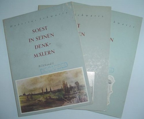 Soest In Seinen Denk-Malern: Bildband I, Bildband II and Bildband III