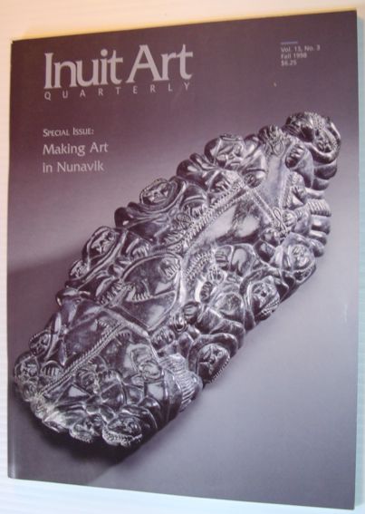 Inuit Art Quarterly (IAQ): Fall 1998 Vol. 13, No. 3