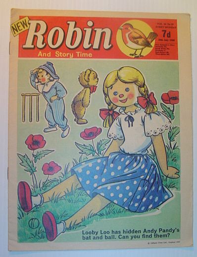 New Robin and Story Time: 20 July 1968, Vol. 16, No. 29