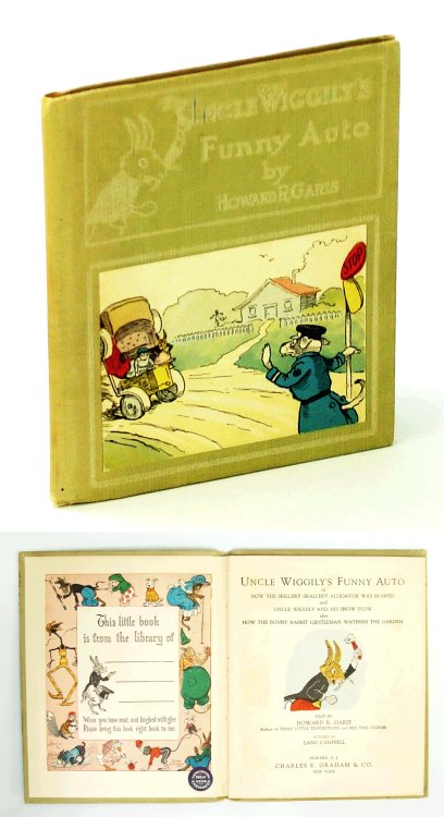 Uncle Wiggily's Funny Auto or, How the Skillery Skallery Alligator Was Bumped and, Uncle Wiggily and His Snow Plow, also How the Bunny Rabbit Gentleman Watered the Garden