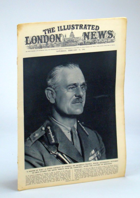 The Illustrated London News, Saturday, February [Feb.] 15, 1941 - Sir Archibald Wavell Cover Photo