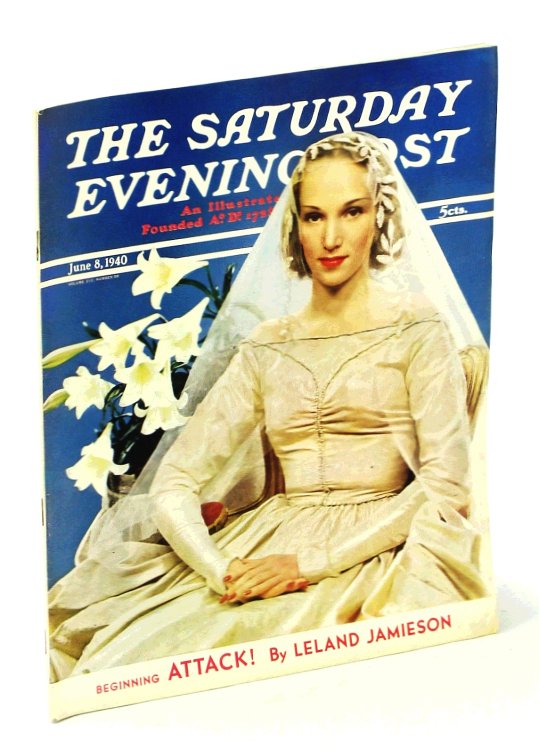 Image for The Saturday Evening Post, June 8, 1940, Volume 212, Number 50 - The Black Tom Explosion / Bobby Jones The Saturday Evening Post, June 8, 1940, Volume 212, Number 50 - The Black Tom Explosion / Bobby Jones