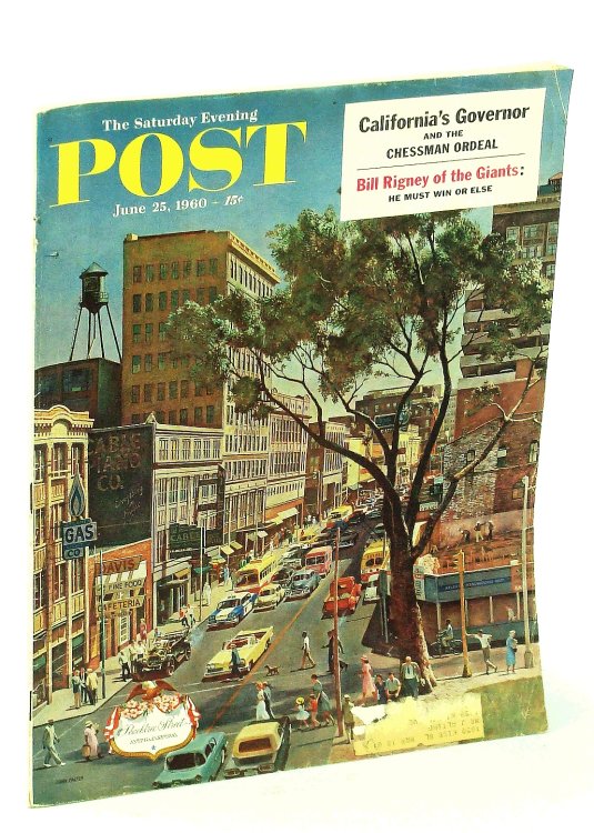 The Saturday Evening Post, June 25, 1960, Volume 232, Number 52 - They Killed Heydrich (part 2 of 3) /Irna Phillips of the Soap Operas