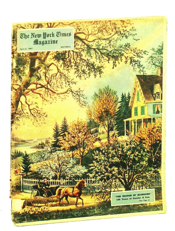 The New York Times Magazine, April [Apr.] 21, 1957: As Billy Graham Sees His Role / Algeria I France's Anguish