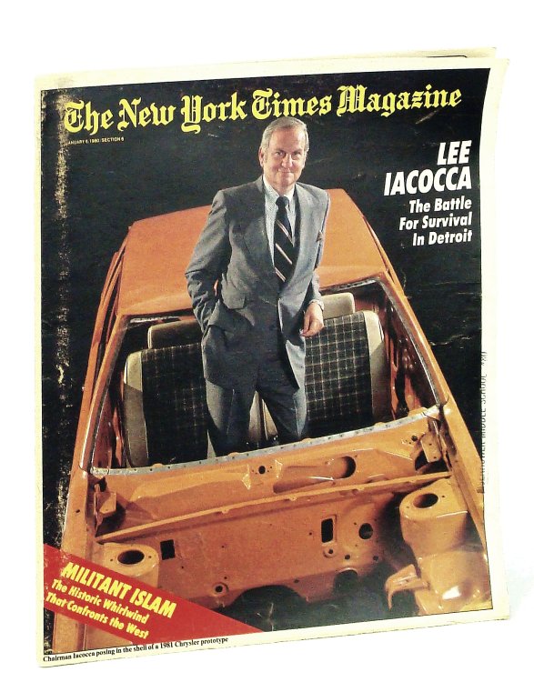 The New York Times Magazine, January [Jan.] 6, 1980: Lee Iacocca Cover