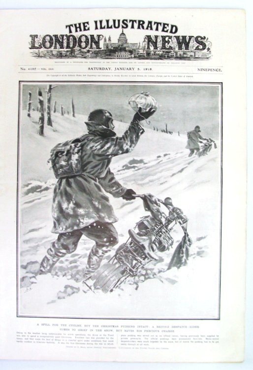 The Illustrated London News, Saturday January 5, 1918 - The Great Halifax Explosion / Victorious British Advance in Palestine