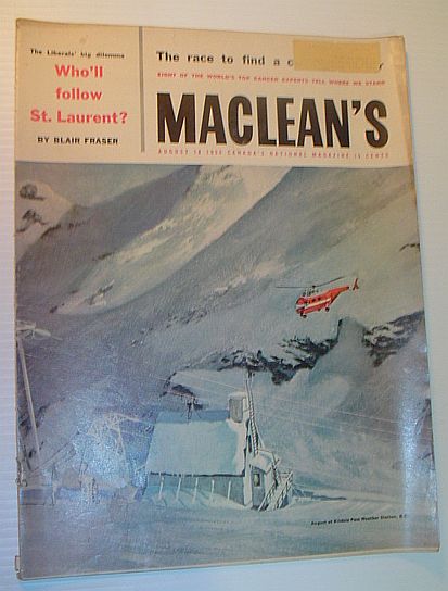 Maclean's Magazine, 15 August 1956