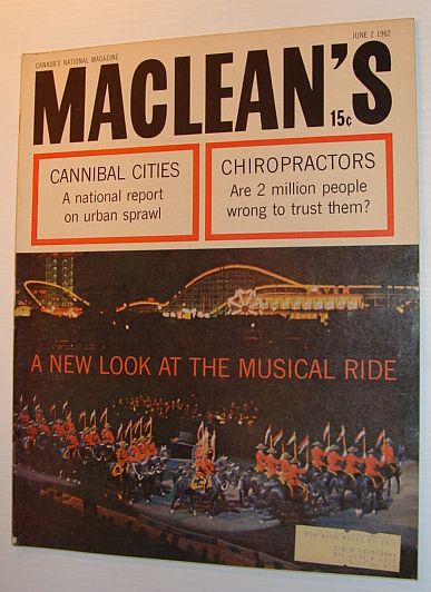 Image for Maclean's Magazine, June 2, 1962 - Urban Sprawl is Devouring Canada Maclean's Magazine, June 2, 1962 - Urban Sprawl is Devouring Canada