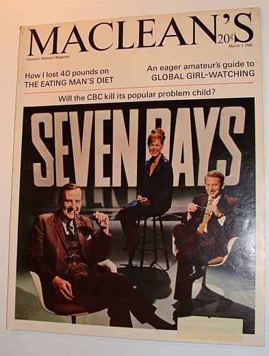 Maclean's Magazine, March 5, 1966 *THIS HOUR HAS SEVEN DAYS*