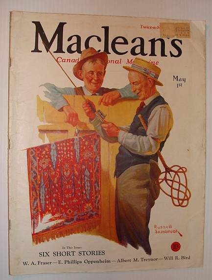 Maclean's - Canada's National Magazine, May 1, 1933 *THE ORIENTAL THREAT*