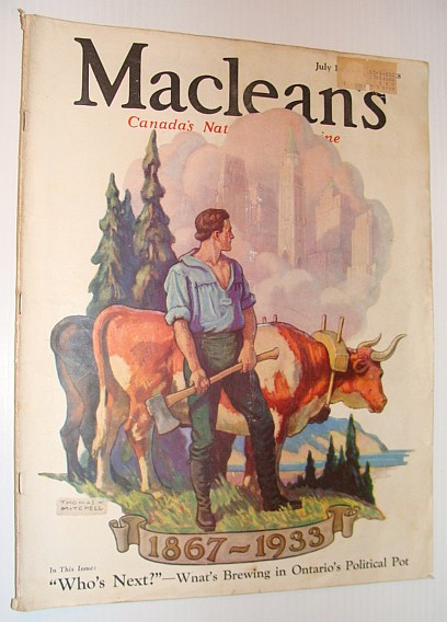 Maclean's Magazine - Canada's National Magazine, July 1, 1933