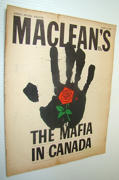 Maclean's Magazine, August 24, 1963 - The Mafia in Canada