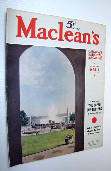 Maclean's - Canada's National Magazine, 1 May, 1940 - Frank Lucas and His Model Airplane Factory in Toronto