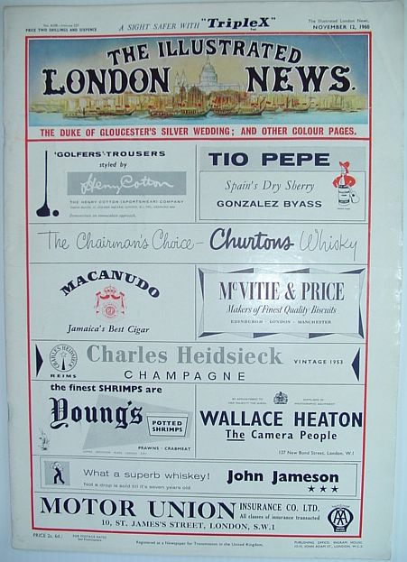 The Illustrated London News - November 12, 1960