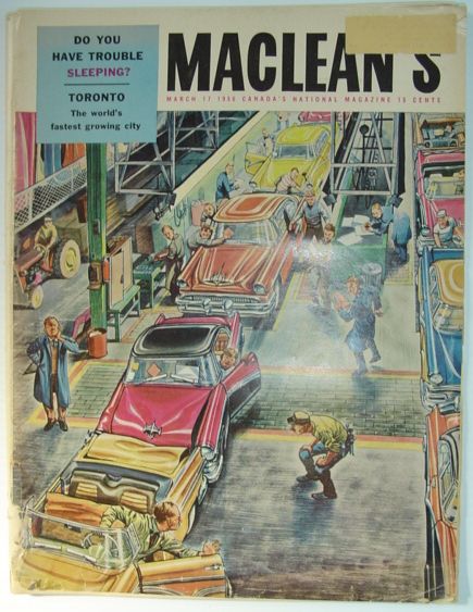 Image for Maclean's Magazine, March 17, 1956 Maclean's Magazine, March 17, 1956