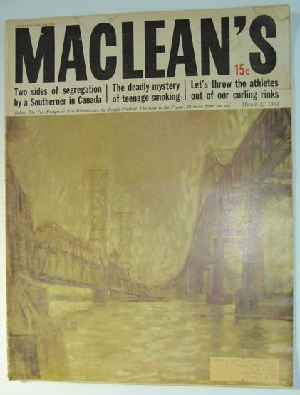 Image for Maclean's Magazine - March 11, 1961 Maclean's Magazine - March 11, 1961