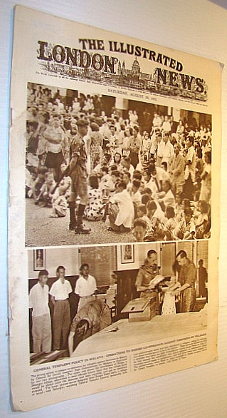 The Illustrated London News, Saturday, August 15, 1953: Korean P.O.W. Exchange/Crash of Convair B36