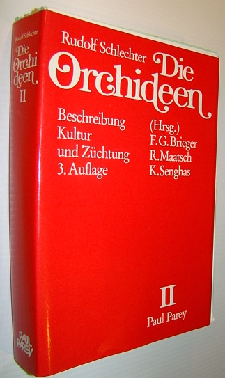 Die Orchideen - Beschreibung Kultur Und Zuchtung - Band 2 (II) Only