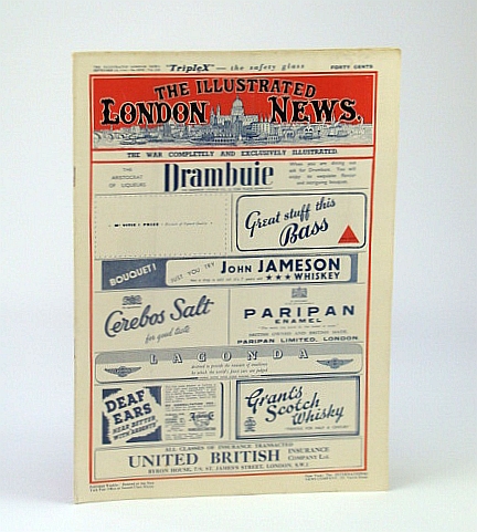 The Illustrated London News (ILN), Saturday, September (Sept.) 13, 1941 - Cover Photo of U-Boat Surrender at Sea