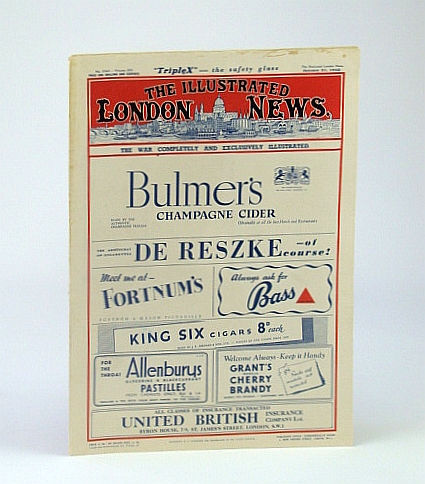 The Illustrated London News (ILN), Saturday, January (Jan.) 31, 1942 - Cover Photo of General Gregory Zhukov / The Northrop Flying Wing