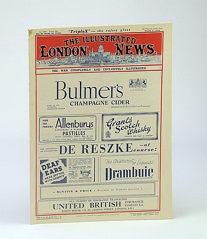 The Illustrated London News (ILN), Saturday, March (Mar.) 7, 1942 - Cover Photo-Portrait of Maj.-Gen. Gordon Bennett