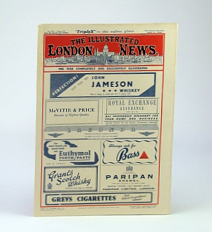 The Illustrated London News (ILN), Saturday, April (Apr.) 11, 1942 - Cover Photo Portrait of FDR on His Sixtieth Birthday