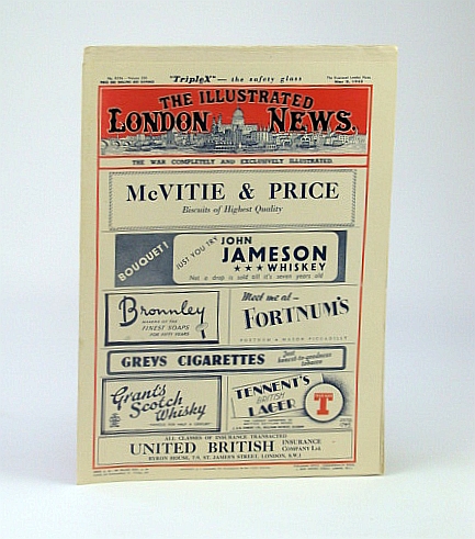 The Illustrated London News (ILN), Saturday, May 2, 1942 - Rostock Smashed By the R.A.F.