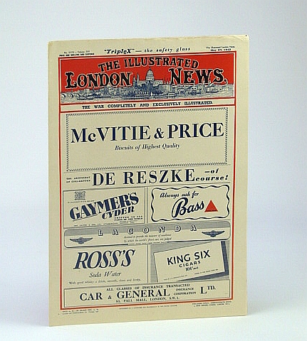 The Illustrated London News (ILN), Saturday, May 23, 1942 - Cover Photo-Portrait of Marshal Semen Timoshenko, Russian Commissar of Defense