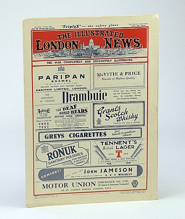 The Illustrated London News (ILN), Saturday, June 13, 1942 - Cologne Devastated By 1,000 British Bombers