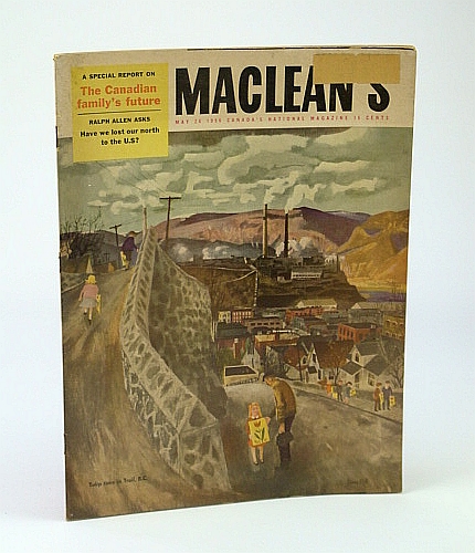 Maclean's - Canada's National Magazine, May 26, 1956 - Barbara Chilcott / The World's Biggest Fire Department