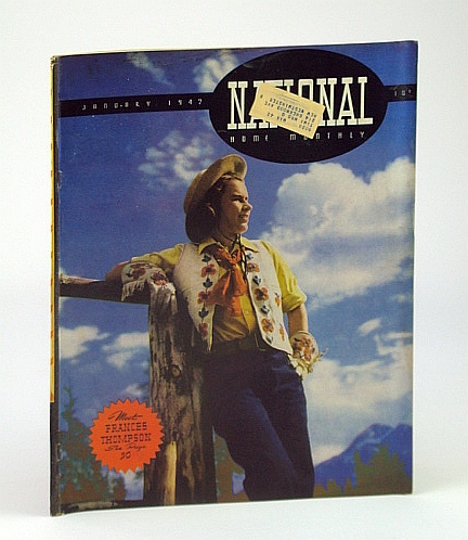 National Home Monthly Magazine, January (Jan.) 1942 - Diamonds for Victory / Viscountess (Lady) Astor