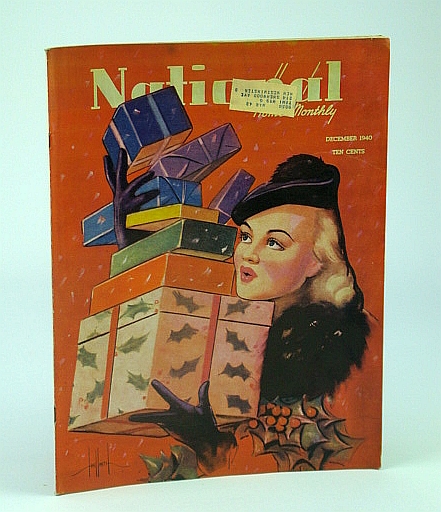 National Home Monthly Magazine, December (Dec.) 1940 - Hockey Despite Hitler / Britain's Island Fortress