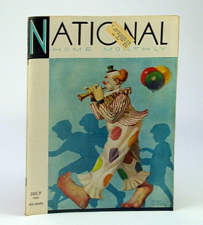 National Home Monthly Magazine, July 1939 - Davis Cup Review / Great Britain's Naval Air Arm