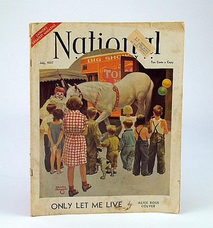 Image for National Home Monthly Magazine, July 1937 - Canada's Place in Cricket / Albania's Soldier-King Seeks Million Dollar Queen National Home Monthly Magazine, July 1937 - Canada's Place in Cricket / Albania's Soldier-King Seeks Million Dollar Queen