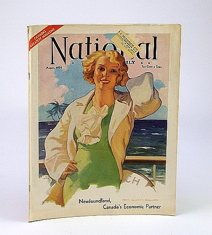 Image for National Home Monthly Magazine, August (Aug.) 1934: Newfoundland -Canada's Economic Partner / Ceylon - Tea Garden of the World National Home Monthly Magazine, August (Aug.) 1934: Newfoundland -Canada's Economic Partner / Ceylon - Tea Garden of the World