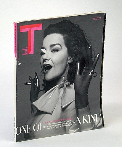 The New York Times Style Magazine, February (Feb.) 15, 2015 - Bjork Cover Photo