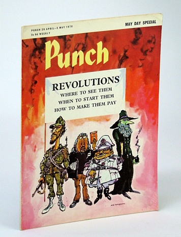 Punch Magazine - May Day Special - 29 April - 5 May 1970: Revolutions Cover Illustration