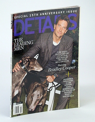 Image for Details Magazine, October (Oct.) 2015 - Bradley Cooper Cover Photo Details Magazine, October (Oct.) 2015 - Bradley Cooper Cover Photo