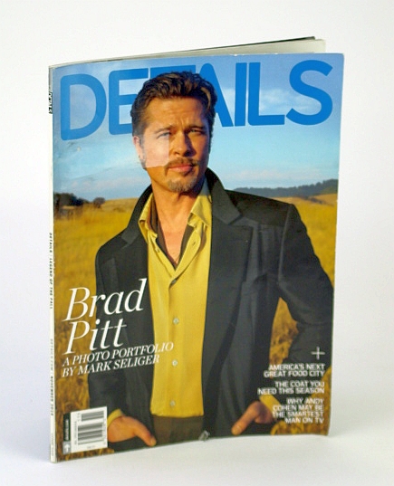 Image for Details Magazine, November (Nov.) 2014 - Brad Pitt Cover Photo Details Magazine, November (Nov.) 2014 - Brad Pitt Cover Photo