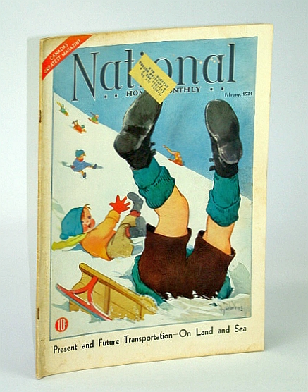 The National Home Monthly Magazine, February (Feb.) 1934 - Present and Future Transportation / Australia's Central Bank