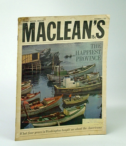 Image for Maclean's - Canada's National Magazine, November (Nov.) 2, 1964 Maclean's - Canada's National Magazine, November (Nov.) 2, 1964
