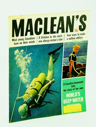 Image for Maclean's - Canada's National Magazine, 21 October (Oct.) 1961 - Musical Prodigy Blair Milton Maclean's - Canada's National Magazine, 21 October (Oct.) 1961 - Musical Prodigy Blair Milton