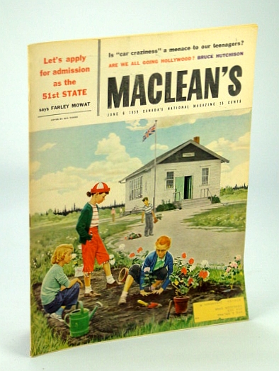 Image for Maclean's - Canada's National Magazine, 6 June, 1959: Sylvia Murphy / Ernest Thompson Seton Maclean's - Canada's National Magazine, 6 June, 1959: Sylvia Murphy / Ernest Thompson Seton
