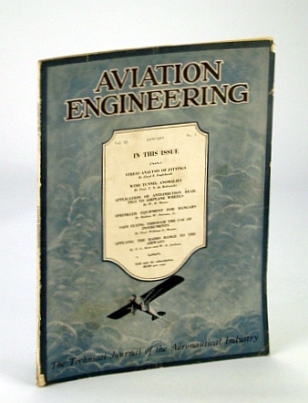 Aviation Engineering (Magazine) - The Technical Journal of the Aeronautical Industry, January 1930 - Wind Tunnel Anomalies / Safe Flying With Instruments