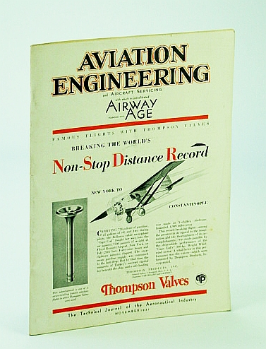 Aviation Engineering and Aircraft Servicing (Magazine), With Which is Consolidated Airway Age - The Technical Journal of the Aeronautical Industry, November (Nov.) 1931 - Sikorsky's Contributions to Huge Amphibions - The S-40